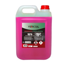 Anticongelante YENCOIL ANTICONGELANTE ORGAN. 50% 5L ROSA -VW774D (G12)-Calidad premium y Confianza|REBESA
