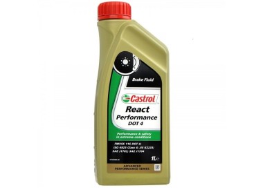 Oleo Castrol React Performance DOT 4 1L-Máxima Qualidade e Confiança|REBESA