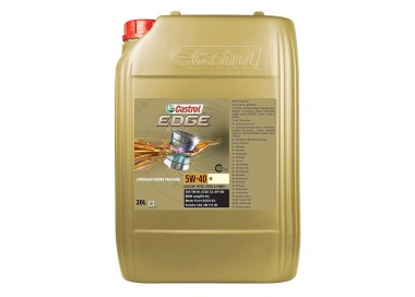 Aceite CASTROL EDGE 5W40 M 20L-Máxima Calidad y Confianza|REBESA
