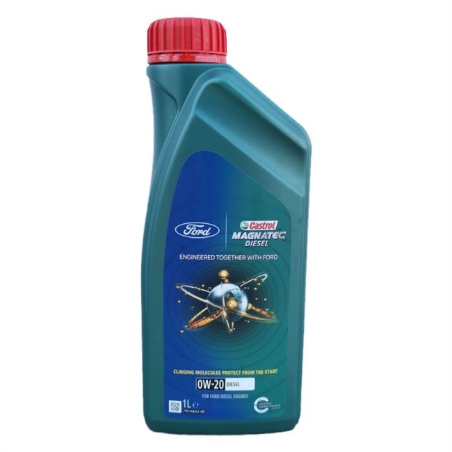 Aceite CASTROL MAGNATEC DIESEL 0W-20 (FORD) 1L-Máxima Calidad y Confianza|REBESA