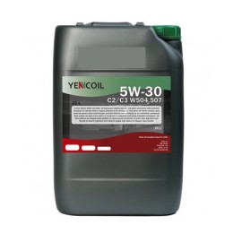 Aceite YENCOIL 0W20 EVO HYBRID C5 - P2010 20L-Máxima Calidad y Confianza|REBESA