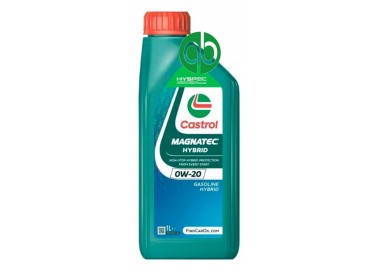 Aceite CASTROL MAGNATEC HYBRID 0W20 1L H 4A-Máxima Calidad y Confianza|REBESA