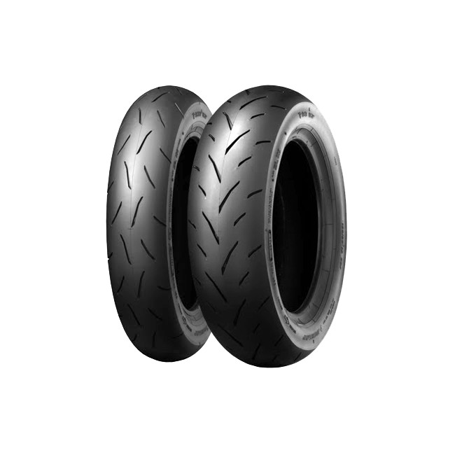 CUBIERTA DUNLOP 120/80-12 55J TL TT93 GP PRO R (MEDIO)