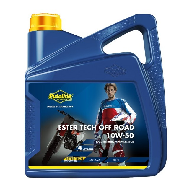 Putoline ESTER TECH OFF ROAD 4+ 10W-50 LATA DE 4 L