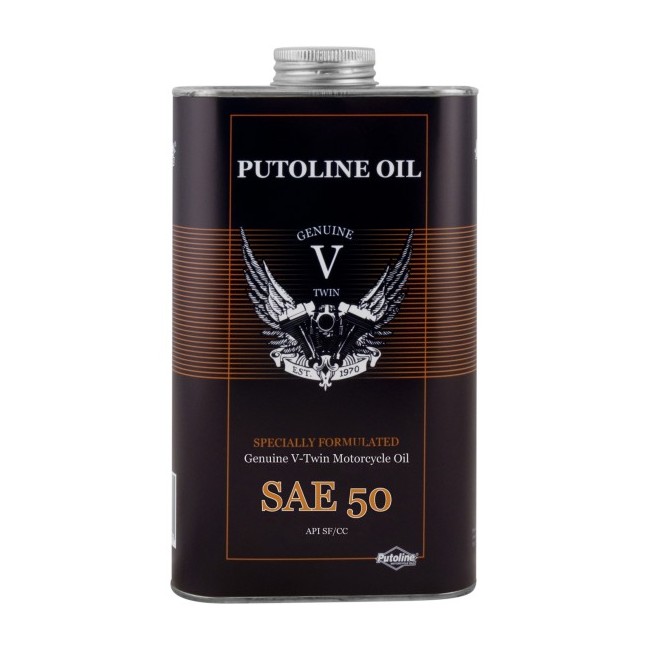 Putoline ORIGINAL V-TWIN SAE 50 LATA DE 1L