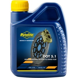 Putoline BOTELLA PUTOLINE BRAKE FLUID DOT 5.1 0,5L | REBESA.COM