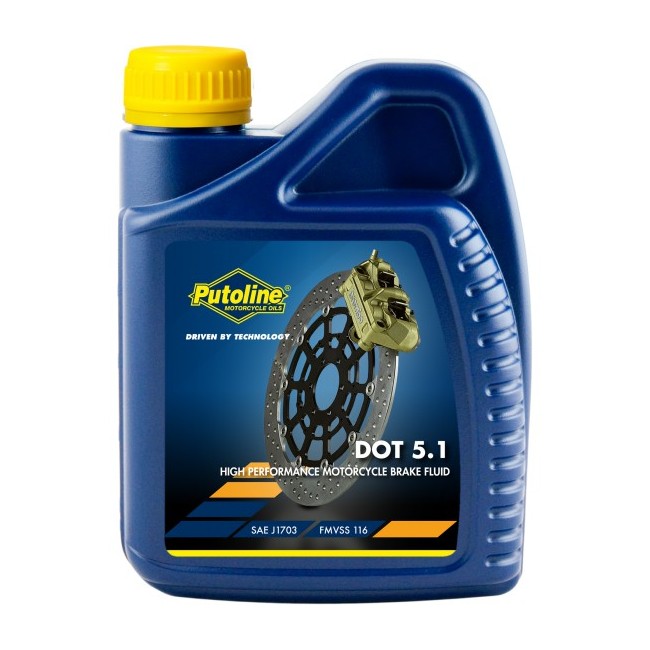 Putoline BOTELLA PUTOLINE BRAKE FLUID DOT 5.1 0,5L | REBESA.COM