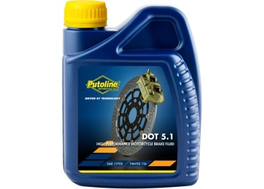Putoline BOTELLA PUTOLINE BRAKE FLUID DOT 5.1 0,5L | REBESA.COM