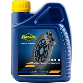 Putoline BOTELLA PUTOLINE BRAKE FLUID DOT 4 0,5L | REBESA.COM