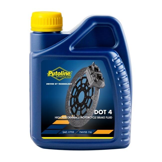 Putoline BOTELLA PUTOLINE BRAKE FLUID DOT 4 0,5L | REBESA.COM