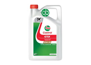 CASTROL GTX 20W50 5L -Calidad premium para tu motor. |REBESA