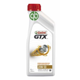 CASTROL GTX 20W50 1L-Calidad premium para tu motor. |REBESA