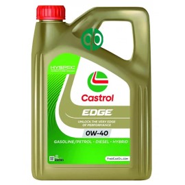 CASTROL EDGE 0W40 4L -El aceite motor más resistente. |REBESA