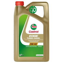 CASTROL EDGE T. DIESEL 5W40 5L -El aceite motor más resistente. |REBESA
