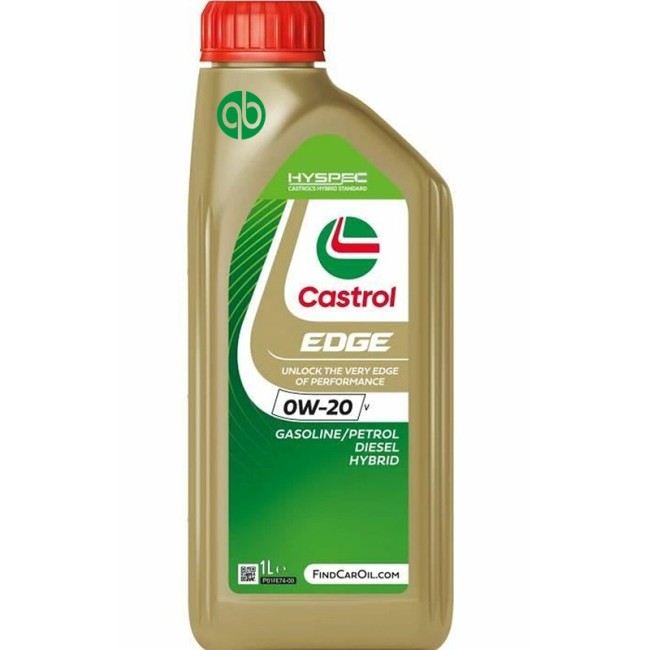 CASTROL EDGE 0W20 V 1L -El aceite motor más resistente. |REBESA