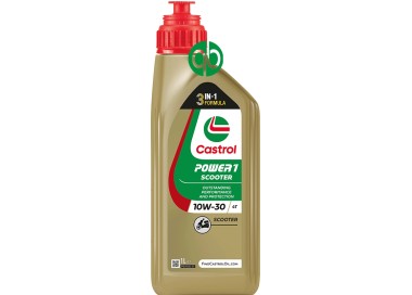 Aceite CASTROL POWER1 SCOOTER 4T 10W30 1L -Protección extra en tu scooter |REBESA