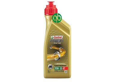 Aceite CASTROL POWER1 RACING 4T 10W50 1L -nueva fórmula 5 en 1  |REBESA