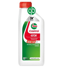 CASTROL GTX 15W40 A3/B3 1L -Calidad premium para tu motor. |REBESA