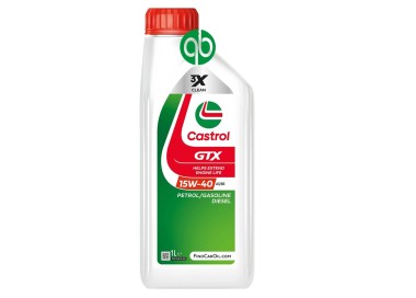 CASTROL GTX 15W40 A3/B3 1L -Calidad premium para tu motor. |REBESA