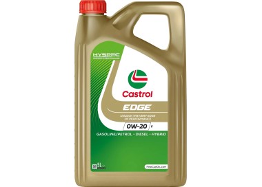 CASTROL EDGE 0W20 V 4L -El aceite motor más resistente. |REBESA