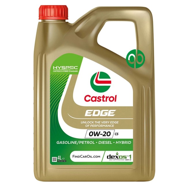 CASTROL EDGE 0W20 C5 4L-El aceite motor más resistente. |REBESA