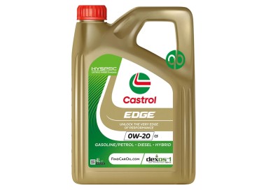 CASTROL EDGE 0W20 C5 4L-El aceite motor más resistente. |REBESA