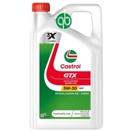 CASTROL GTX 5W30 RN17 5L -Calidad premium para tu motor. |REBESA
