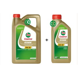 Aceite PACK + EDGE 5W30 LL 4X5L+1L-Máxima Calidad y Confianza|REBESA