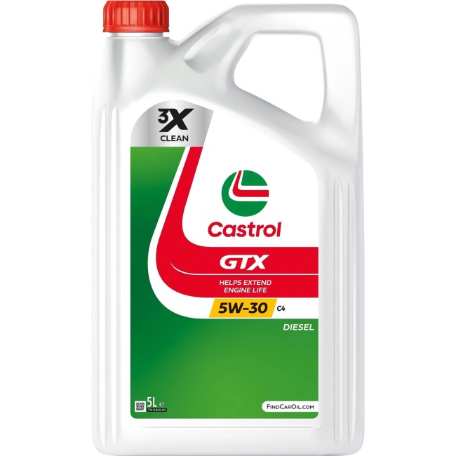 Aceite CASTROL GTX 5W30 C4 4L-Máxima Calidad y Confianza|REBESA Aceite CASTROL GTX 5W30 C4 4L-Máxima Calidad y Confianza|REBESA