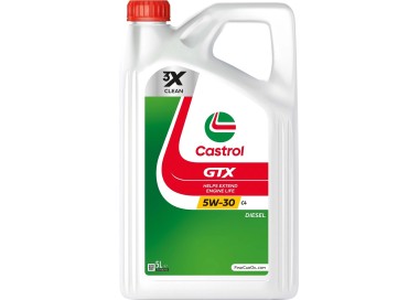 Aceite CASTROL GTX 5W30 C4 4L-Máxima Calidad y Confianza|REBESA