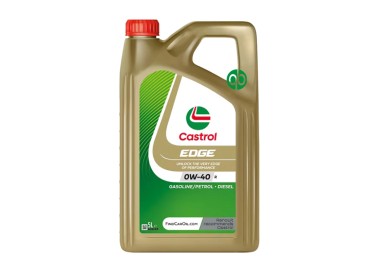 Aceite CASTROL EDGE 0W40 R 5L-Máxima Calidad y Confianza|REBESA