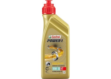 Aceite CASTROL POWER 1 RACING 4T 10W30 12X1L-Máxima Calidad y Confianza|REBESA