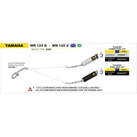 COLECTOR ARROW YAMAHA WR 125 09-10