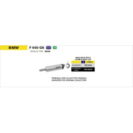 ESCAPE ARROW homologado BMW F 650 GS/F 800 GS-08-1