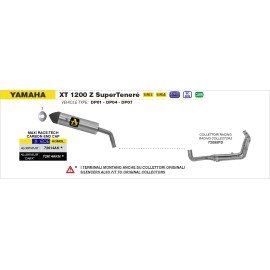 ESCAPE ARROW ALLUMINIO MAXI RACE-TECH YAMAHA XT 12