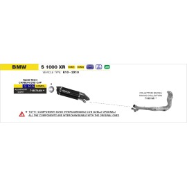 COLECTOR ARROW COLLETTORI ACC.INOX 4:2:1:2 BMW S10