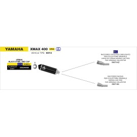 Conector catalítico homologado para escape Urban