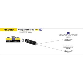 Conector racing para escape Urban