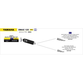 Conector racing para escape Urban