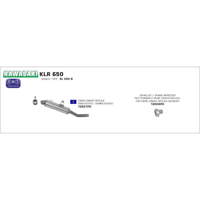 DBKilller Spark arrester para ParisDakar DBKilller Spark arrester para ParisDakar