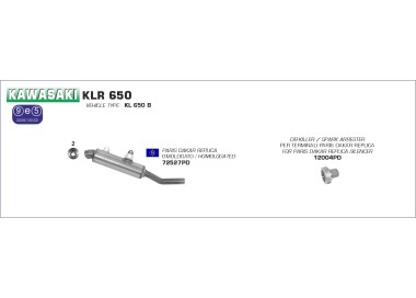 DBKilller Spark arrester para ParisDakar