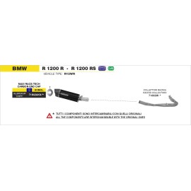 Silencioso Maxi RaceTech de aluminio Dark fondo en