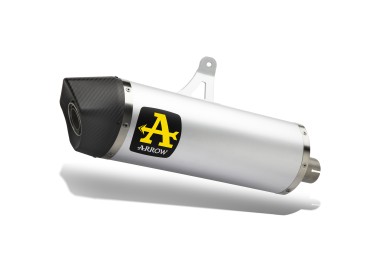 Silencioso Maxi RaceTech de aluminio fondo en carb