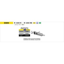 Silencioso Maxi RaceTech de aluminio fondo en carb