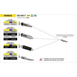 Silencioso RaceTech aluminium Dark