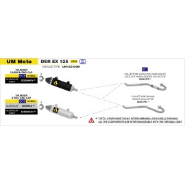 COLECTOR ARROW UM DSR 125EX 18