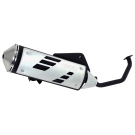 KIT ARROW COLECTOR Y TERMINAL APRILIA SR 200 GT '22 ALUMINIO DARK