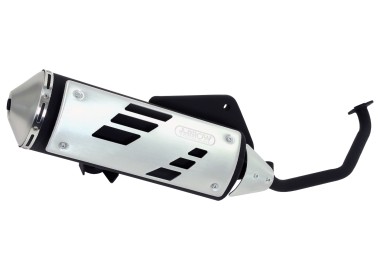 KIT ARROW COLECTOR Y TERMINAL APRILIA SR 200 GT '22 ALUMINIO DARK