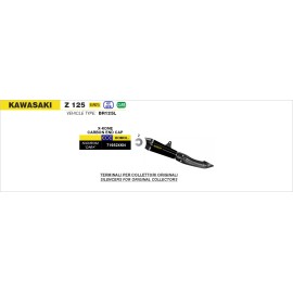 ESCAPE ARROW KAWASAKI NINJA 125 20/22 X-KONE NICROM DARK
