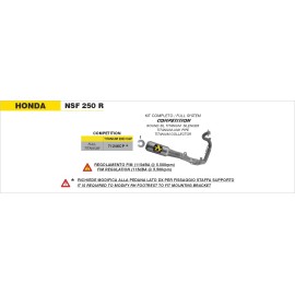 ESCAPE ARROW HONDA NSF 250R FULL SYSTEM